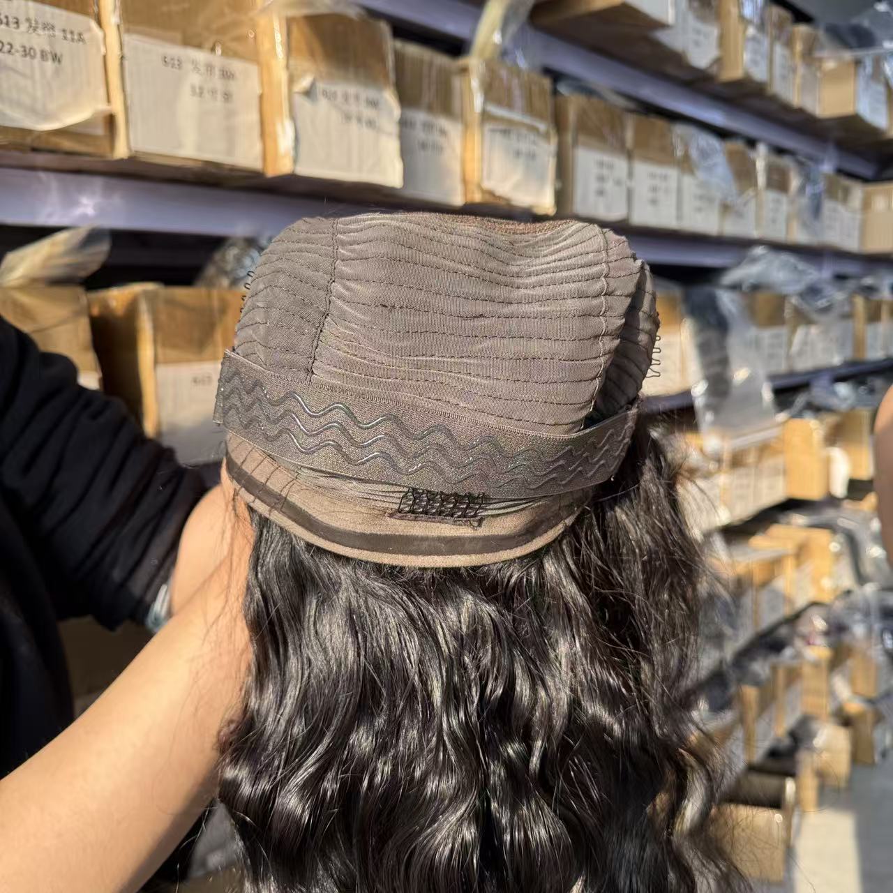 PRE-EVERYTHING Body Wave Wig 200% 40 Inch Made Of 4 Bundles 30 Inch Frontal