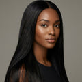 (3 Bundles Deal) Raw Bone Straight Hair Bundles Double Drawn