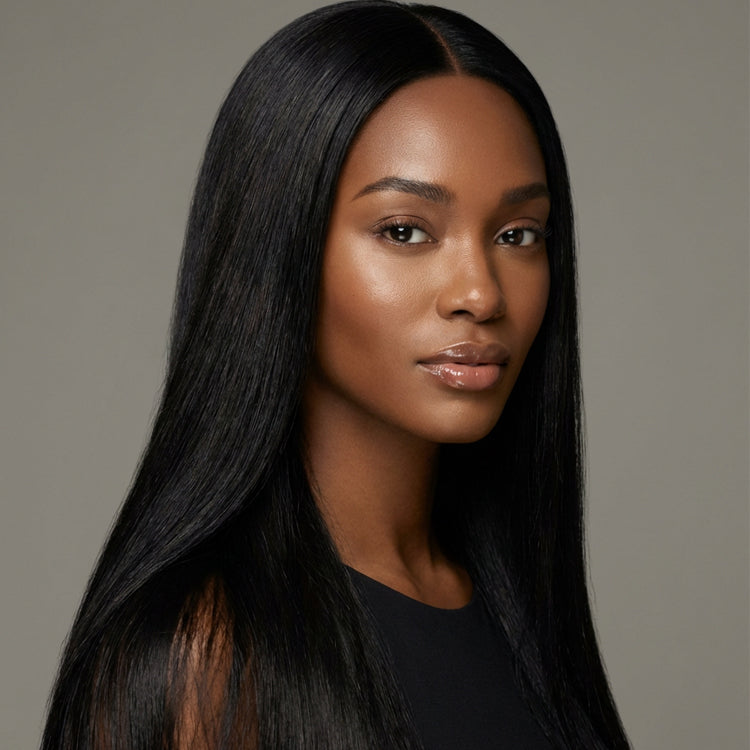 (3 Bundles Deal) Raw Bone Straight Hair Bundles Double Drawn
