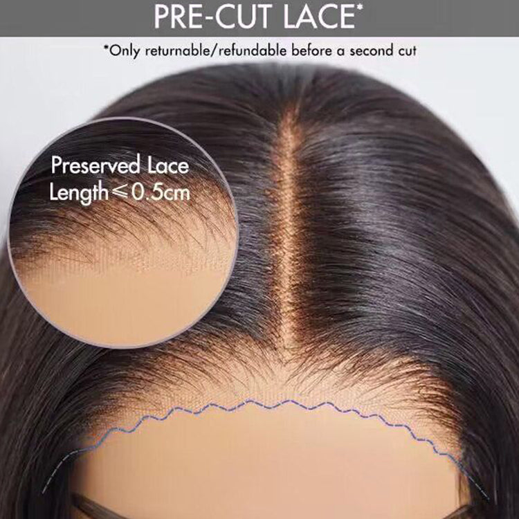 3x6 Transparent Lace Water Wave Glueless Wig | 100% Virgin Human Hair