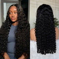 13x4 Transparent Lace Burmese Curly Wig Natural Hairline