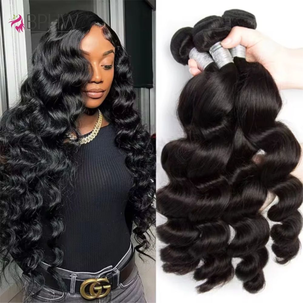 Loose Wave Virgin Human Hair Bundles