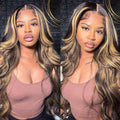 New Arrival Transparent Lace 26 Inch Honey Brown