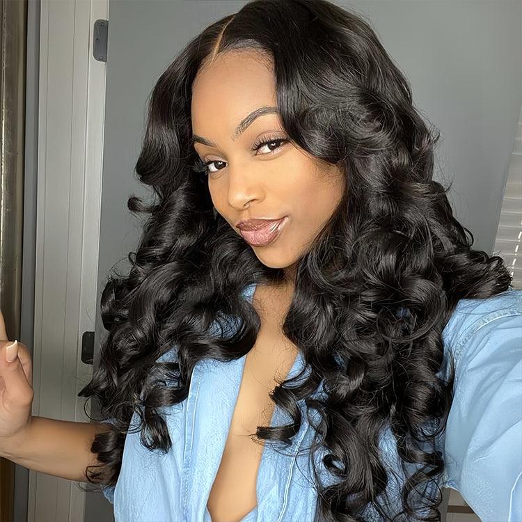 5x5 HD Lace Loose Wave Glueless Wig | 100% Virgin Human Hair