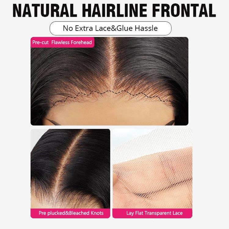 5x5 HD Lace Loose Wave Glueless Wig | 100% Virgin Human Hair